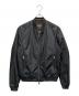 MOORER（ムーレー）の古着「撥水加工ボンバージャケット」｜ブラック