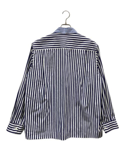 sacai（サカイ）sacai (サカイ) 24AW Cotton Poplin Shirt ブルー サイズ:1の古着・服飾アイテム