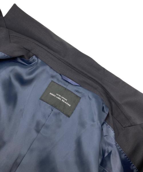 green label relaxing（グリーンレーベルリラクシング）green label relaxing (グリーンレーベルリラクシング) Dテーラードセットアップスーツ ブラック サイズ:38の古着・服飾アイテム