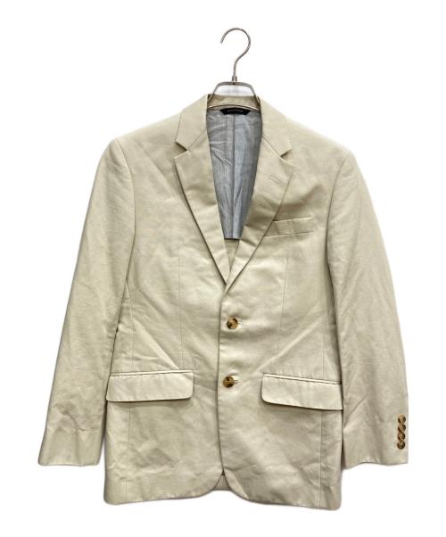 BROOKS BROTHERS（ブルックスブラザーズ）BROOKS BROTHERS (ブルックスブラザーズ) リネン混テーラードジャケット アイボリー サイズ:Sの古着・服飾アイテム