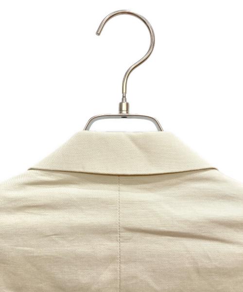 BROOKS BROTHERS（ブルックスブラザーズ）BROOKS BROTHERS (ブルックスブラザーズ) リネン混テーラードジャケット アイボリー サイズ:Sの古着・服飾アイテム
