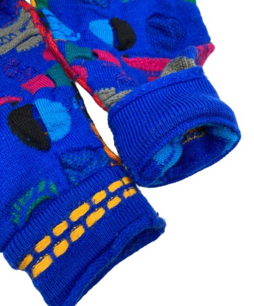 Coogi（クージー）COOGI (クージー) 3Dニットカーディガン マルチカラー サイズ:Ｍ 未使用品の古着・服飾アイテム