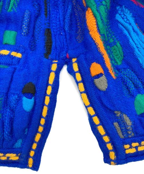 Coogi（クージー）COOGI (クージー) 3Dニットカーディガン マルチカラー サイズ:Ｍ 未使用品の古着・服飾アイテム