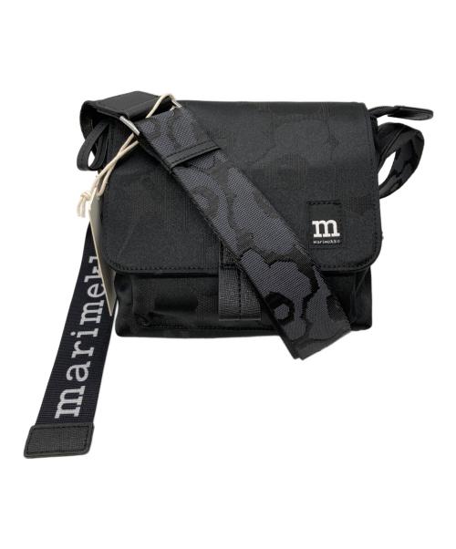 marimekko（マリメッコ）marimekko (マリメッコ) Mini Messenger Unikko ブラック 未使用品の古着・服飾アイテム