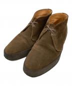 SANDERS×UNITED ARROWSサンダース×ユナイテッドアローズ）の古着「スエードチャッカブーツ」｜ブラウン