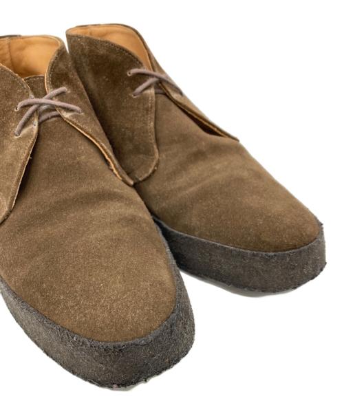 SANDERS（サンダース）SANDERS (サンダース) UNITED ARROWS (ユナイテッドアローズ) スエードチャッカブーツ ブラウン サイズ:UK8の古着・服飾アイテム