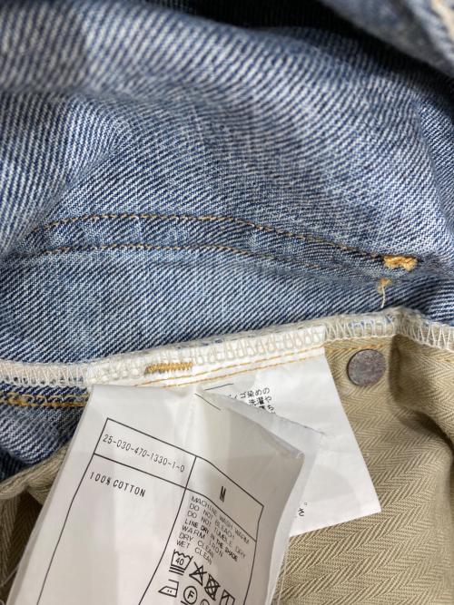 J.S HOMESTEAD（ジャーナルスタンダード ホームステッド）J.S HOMESTEAD (ジャーナルスタンダード ホームステッド) エイジングデニムワイド5ポケ インディゴ サイズ:Mの古着・服飾アイテム
