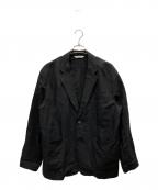 JOURNAL STANDARD TRISECTジャーナルスタンダード トライセクト）の古着「リネンテーラードジャケット」｜ブラック