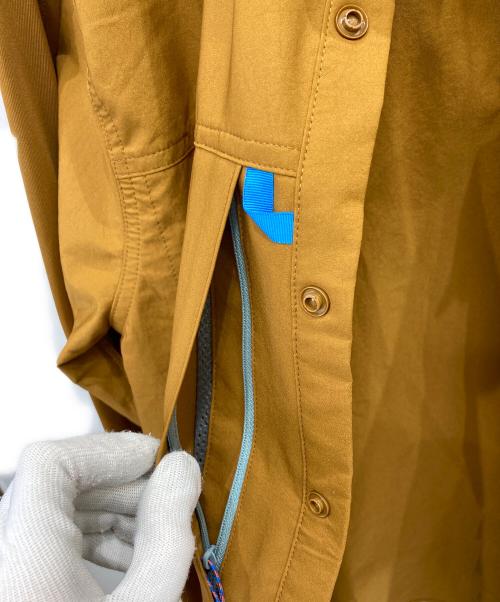 Patagonia（パタゴニア）Patagonia (パタゴニア) リバー・ランブラー・ハイブリッド・サン・フーディ ブラウン サイズ:Sの古着・服飾アイテム