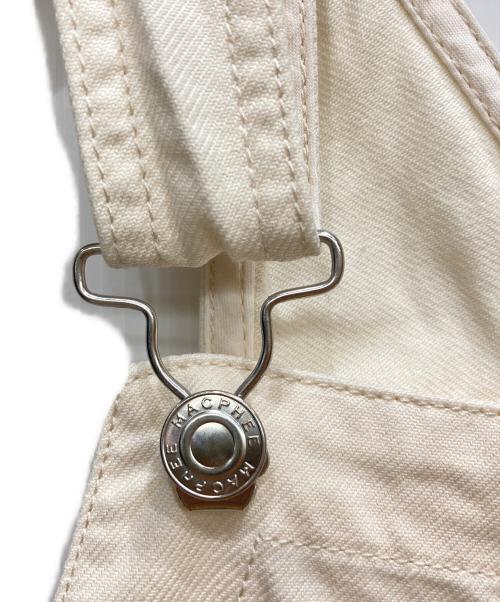 MACPHEE（マカフィー）MACPHEE (マカフィー) フレンチワーカーサージジャンパースカート アイボリー サイズ:Sの古着・服飾アイテム