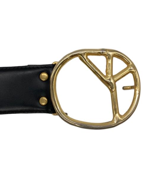Needles（ニードルズ）Needles (ニードルズ) Peace Buckle Belt ブラックの古着・服飾アイテム