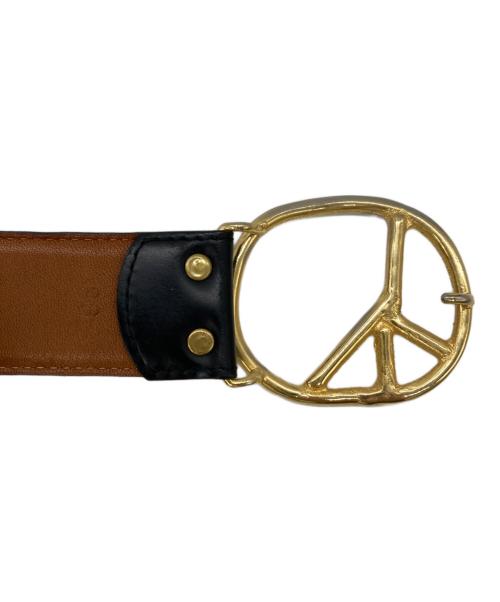 Needles（ニードルズ）Needles (ニードルズ) Peace Buckle Belt ブラックの古着・服飾アイテム