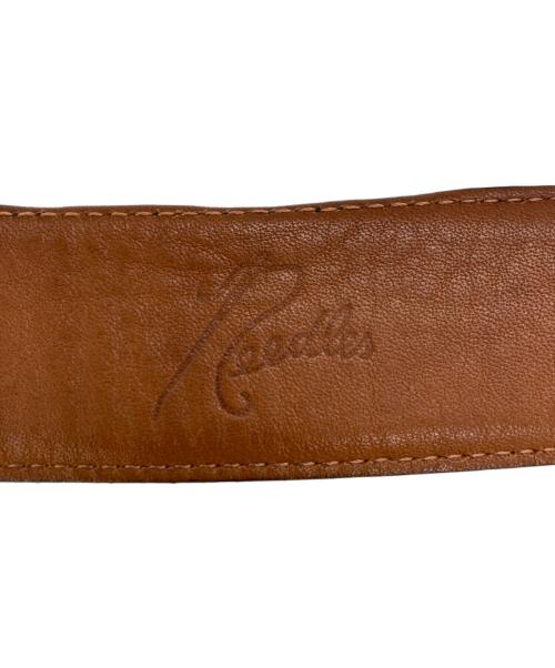 Needles（ニードルズ）Needles (ニードルズ) Peace Buckle Belt ブラックの古着・服飾アイテム