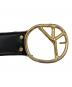 Needles (ニードルズ) Peace Buckle Belt ブラック：5000円