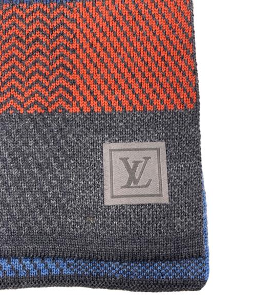 LOUIS VUITTON（ルイ ヴィトン）LOUIS VUITTON (ルイ ヴィトン) エルシャプ・ダミエ マフラー マルチカラーの古着・服飾アイテム