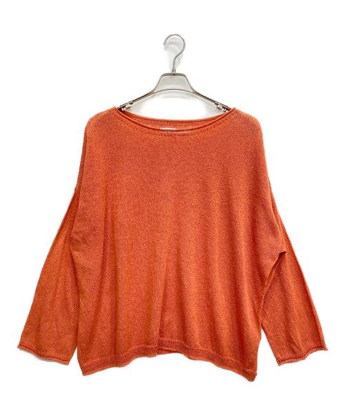 FRAMeWORK（フレームワーク）FRAMeWORK (フレームワーク) ウォッシャブルニュアンス ワイドプルオーバー オレンジ サイズ:FREEの古着・服飾アイテム
