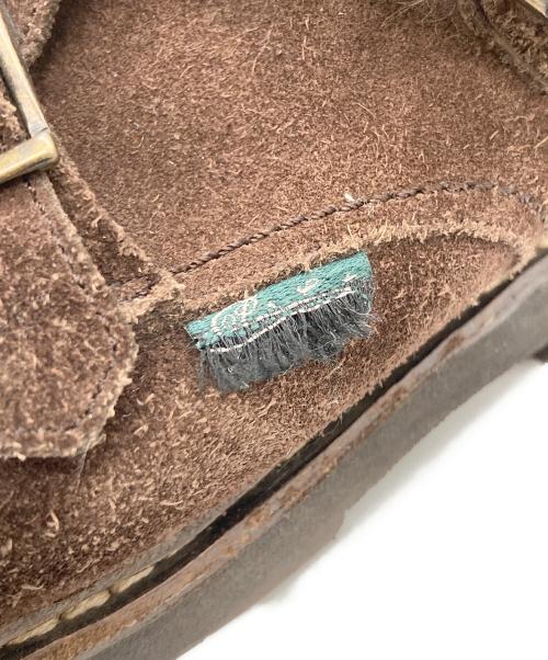 PARABOOT（パラブーツ）PARABOOT (パラブーツ) WILLIAM スウェードダブルモンクストラップシューズ ブラウン サイズ:UK7の古着・服飾アイテム