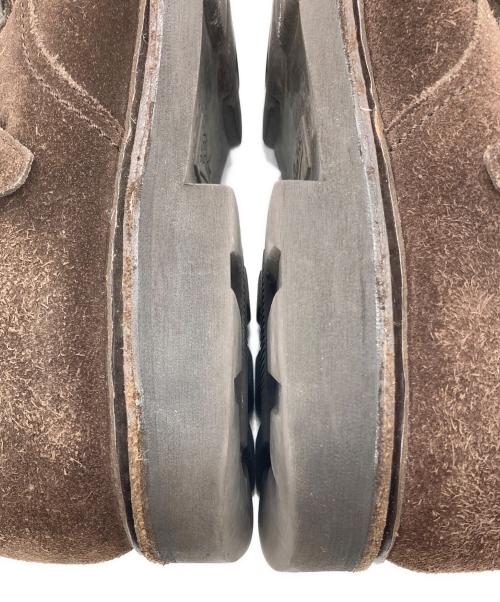 PARABOOT（パラブーツ）PARABOOT (パラブーツ) WILLIAM スウェードダブルモンクストラップシューズ ブラウン サイズ:UK7の古着・服飾アイテム