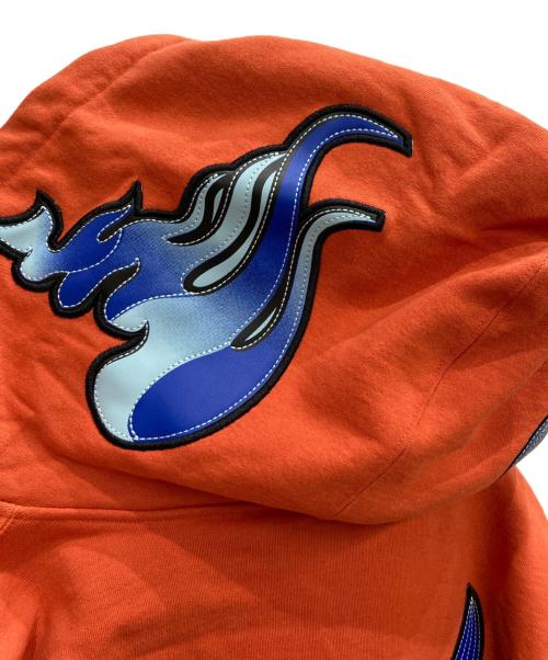 SUPREME（シュプリーム）Supreme (シュプリーム) Demon Zip Up Hooded Sweatshirt オレンジ サイズ:Lの古着・服飾アイテム