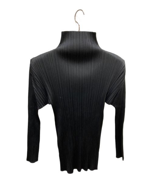 PLEATS PLEASE（プリーツプリーズ）PLEATS PLEASE (プリーツプリーズ) プリーツブラウス ブラック サイズ:3の古着・服飾アイテム