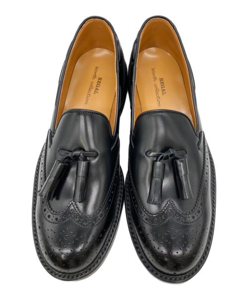 REGAL worth collection（リーガルワースコレクション）REGAL worth collection (リーガルワースコレクション) タッセルローファー ブラック サイズ:25の古着・服飾アイテム
