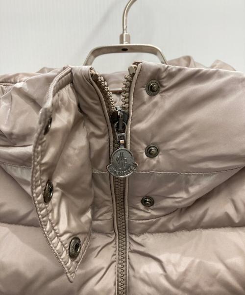 MONCLER（モンクレール）MONCLER (モンクレール) 「FLAMMETTE」ダウンコート ベージュの古着・服飾アイテム