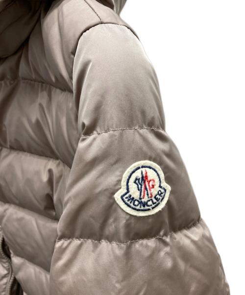 MONCLER（モンクレール）MONCLER (モンクレール) 「FLAMMETTE」ダウンコート ベージュの古着・服飾アイテム