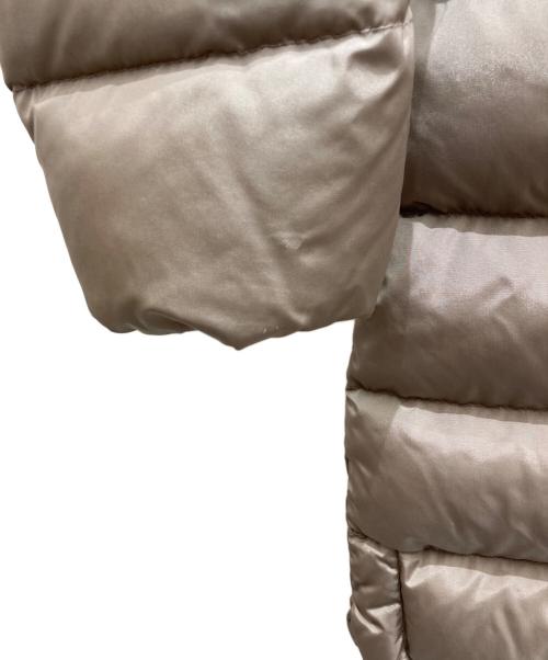 MONCLER（モンクレール）MONCLER (モンクレール) 「FLAMMETTE」ダウンコート ベージュの古着・服飾アイテム