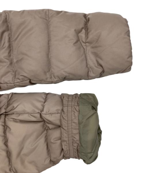 MONCLER（モンクレール）MONCLER (モンクレール) 「FLAMMETTE」ダウンコート ベージュの古着・服飾アイテム