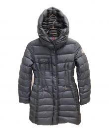 MONCLER（モンクレール）の古着「「HERMINE」ダウンコート」｜ブラック