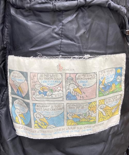MONCLER（モンクレール）MONCLER (モンクレール) 「HERMINE」ダウンコート ブラック サイズ:00の古着・服飾アイテム