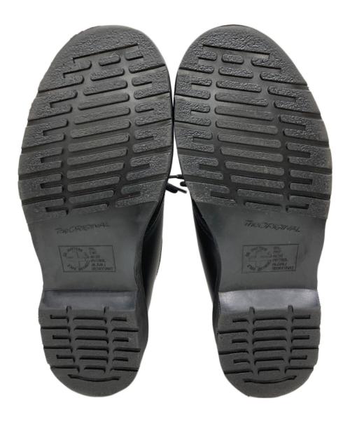 Dr.Martens（ドクターマーチン）Dr.Martens (ドクターマーチン) ネイビーステッチ 3 ホール シューズ ブラック サイズ:UK8の古着・服飾アイテム