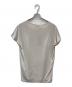 WEEKEND Max Mara (ウィークエンド マックスマーラ) シルク切替カットソー アイボリー サイズ:S 未使用品：6000円