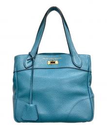 A.D.M.J.（エーディーエムジェイ）の古着「ターンロックトートバッグ」｜スカイブルー