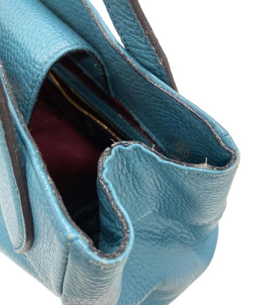 A.D.M.J.（エーディーエムジェイ）A.D.M.J. (エーディーエムジェイ) ターンロックトートバッグ スカイブルーの古着・服飾アイテム