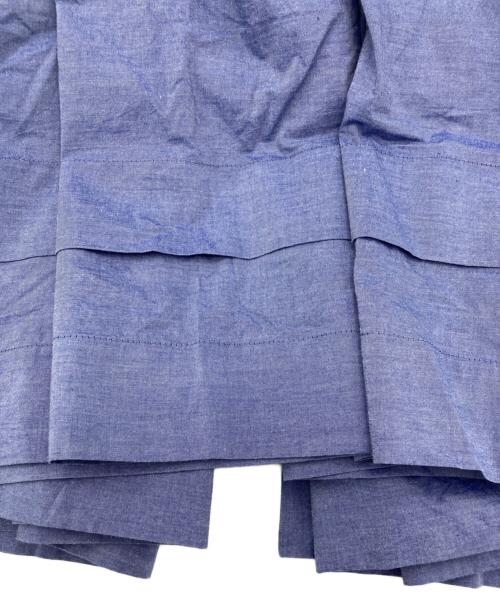 Vivienne Westwood RED LABEL（ヴィヴィアンウエストウッドレッドレーベル）Vivienne Westwood RED LABEL (ヴィヴィアンウエストウッドレッドレーベル) フリルギャザーワンピース ブルー サイズ:00の古着・服飾アイテム