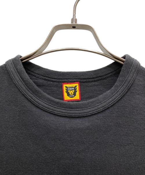HUMAN MADE（ヒューマンメイド）HUMAN MADE (ヒューマンメイド) ポケットカットソー ブラック サイズ:Mの古着・服飾アイテム