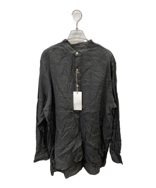 MAATEE&SONS（マーティーアンドサンズ）MAATEE&SONS (マーティーアンドサンズ) ドS LINEN PULLOVER シャツ グレー サイズ:4の古着・服飾アイテム