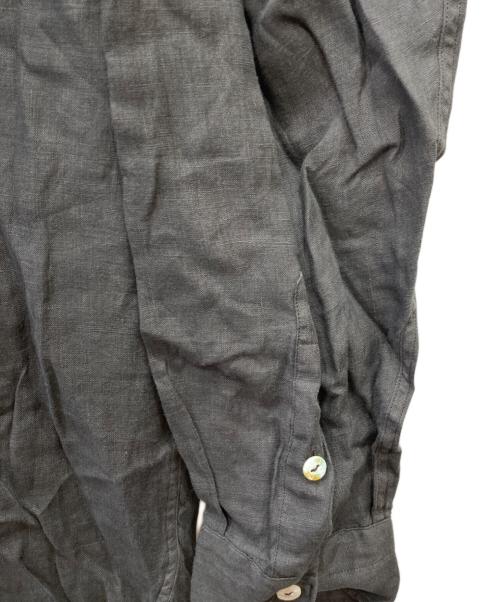 MAATEE&SONS（マーティーアンドサンズ）MAATEE&SONS (マーティーアンドサンズ) ドS LINEN PULLOVER シャツ グレー サイズ:4の古着・服飾アイテム