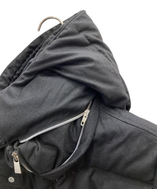 TATRAS R（タトラス アール）TATRAS R (タトラス アール) DOMIZIANO ウール フーディー ダウンジャケット ブラック サイズ:3の古着・服飾アイテム