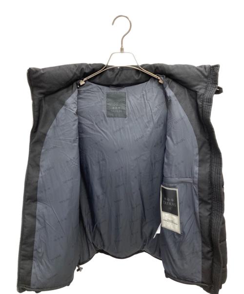 TATRAS R（タトラス アール）TATRAS R (タトラス アール) DOMIZIANO ウール フーディー ダウンジャケット ブラック サイズ:3の古着・服飾アイテム