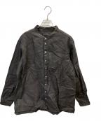 MITTANミッタン）の古着「たいまシャツ（草木濃染）」｜ブラウン