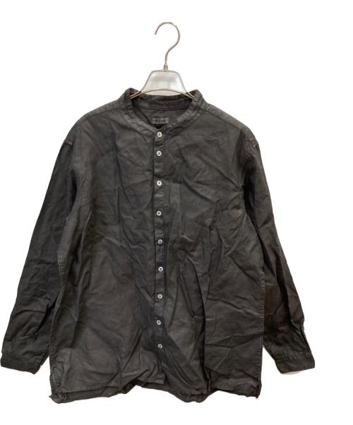 MITTAN（ミッタン）MITTAN (ミッタン) たいまシャツ（草木濃染） ブラウン サイズ:4の古着・服飾アイテム