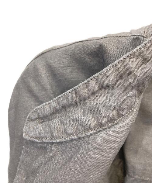 MITTAN（ミッタン）MITTAN (ミッタン) たいまシャツ（草木濃染） ブラウン サイズ:4の古着・服飾アイテム