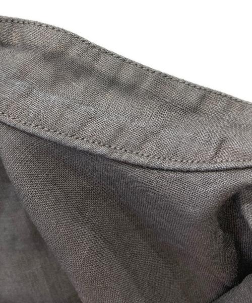 MITTAN（ミッタン）MITTAN (ミッタン) たいまシャツ（草木濃染） ブラウン サイズ:4の古着・服飾アイテム