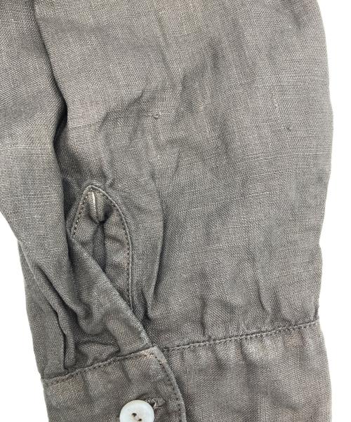 MITTAN（ミッタン）MITTAN (ミッタン) たいまシャツ（草木濃染） ブラウン サイズ:4の古着・服飾アイテム