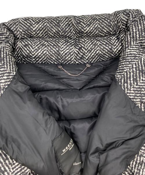 WEEKEND Max Mara（ウィークエンド マックスマーラ）Weekend Max Mara (ウィークエンド マックスマーラ) 転写プリントダウンコート グレー サイズ:42の古着・服飾アイテム