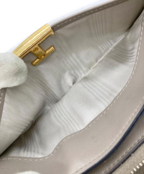 TOD'S（トッズ）TOD'S (トッズ) Tタイムレスロングウォレット グレージュの古着・服飾アイテム