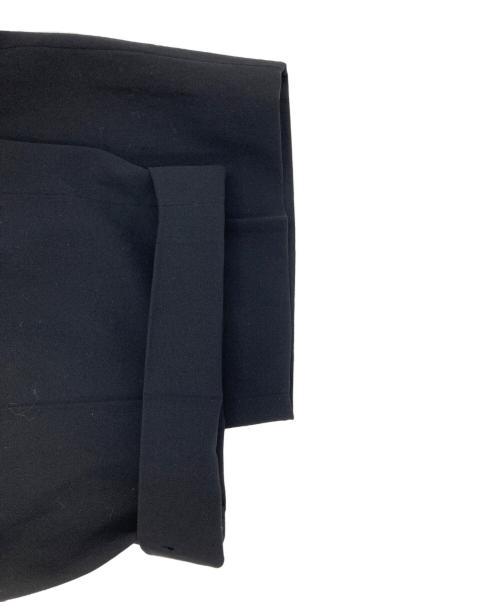 Yohji Yamamoto pour homme（ヨウジヤマモト プールオム）Yohji Yamamoto pour homme (ヨウジヤマモト プールオム) 2タックウールギャバテーパードスラックス ブラック サイズ:Sの古着・服飾アイテム