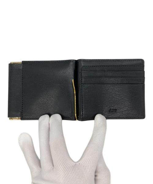 AW.Leather（アニマルウェルフェアレザー）AW.Leather (アニマルウェルフェアレザー) マネークリップ ブラックの古着・服飾アイテム